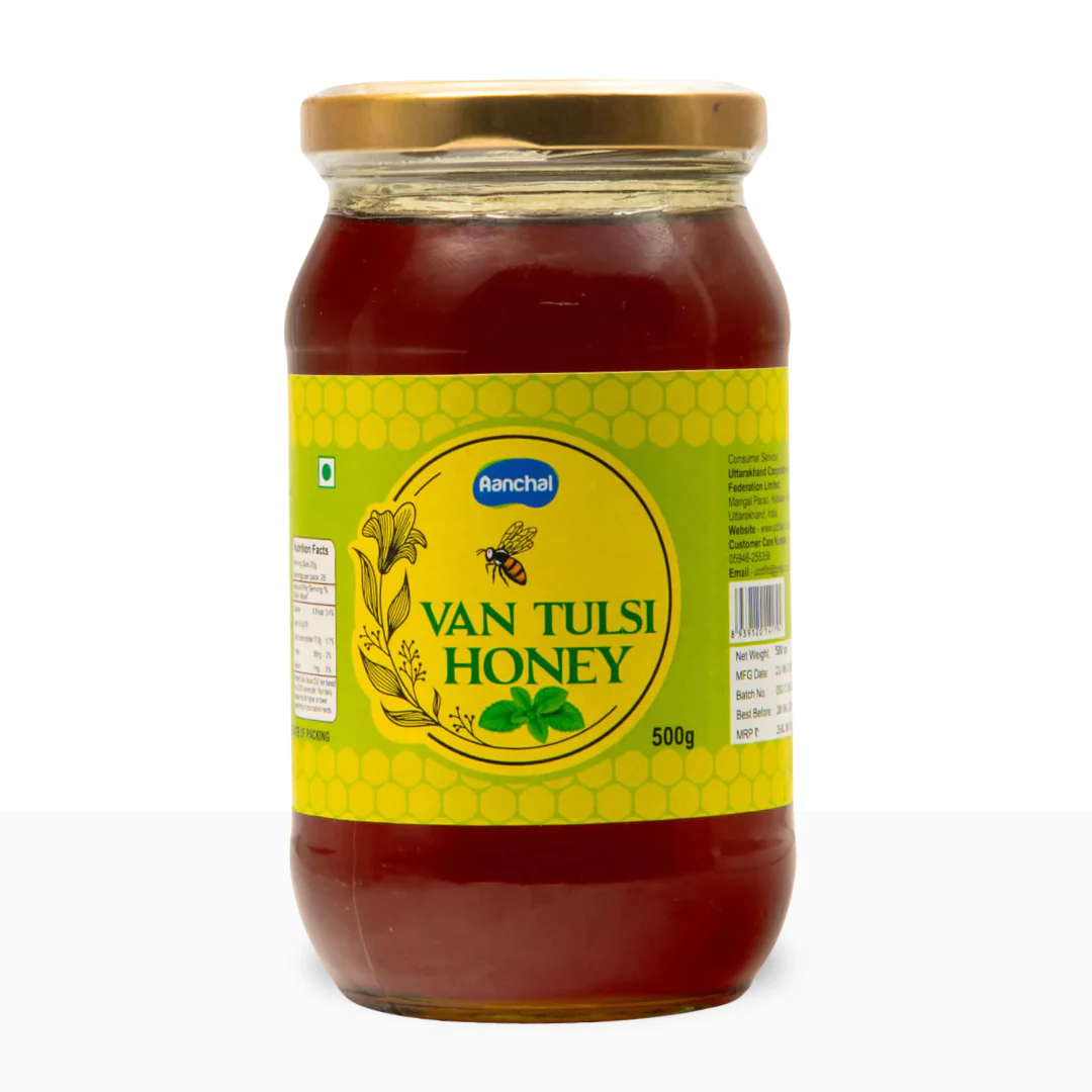 Aanchal Van Tulsi Honey – Herbal, Pure & Healing